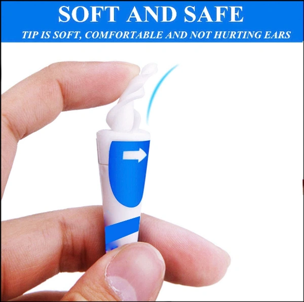 Smart Swab Silicone Easy Earwax Removal with 16 Replacement Disposable Soft Tips/Ear Wax..